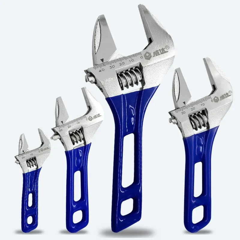 Pipe Wrench Adjustable - 유니버설 경량 조절 렌치 대형 오프닝