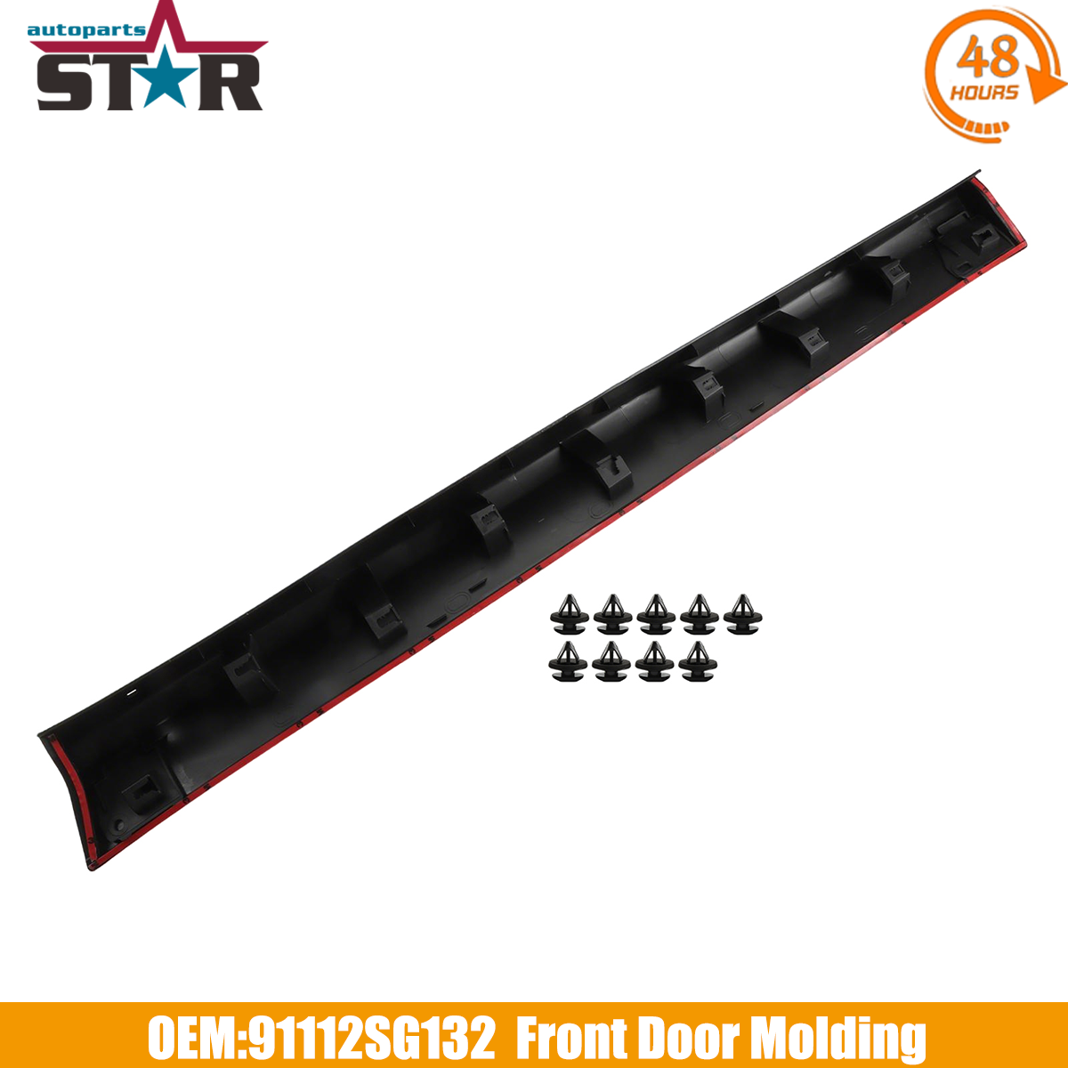 Door Weather Strip - 2014-2018 스바루 포레스터 2.0L 2.5L 91112SG132용