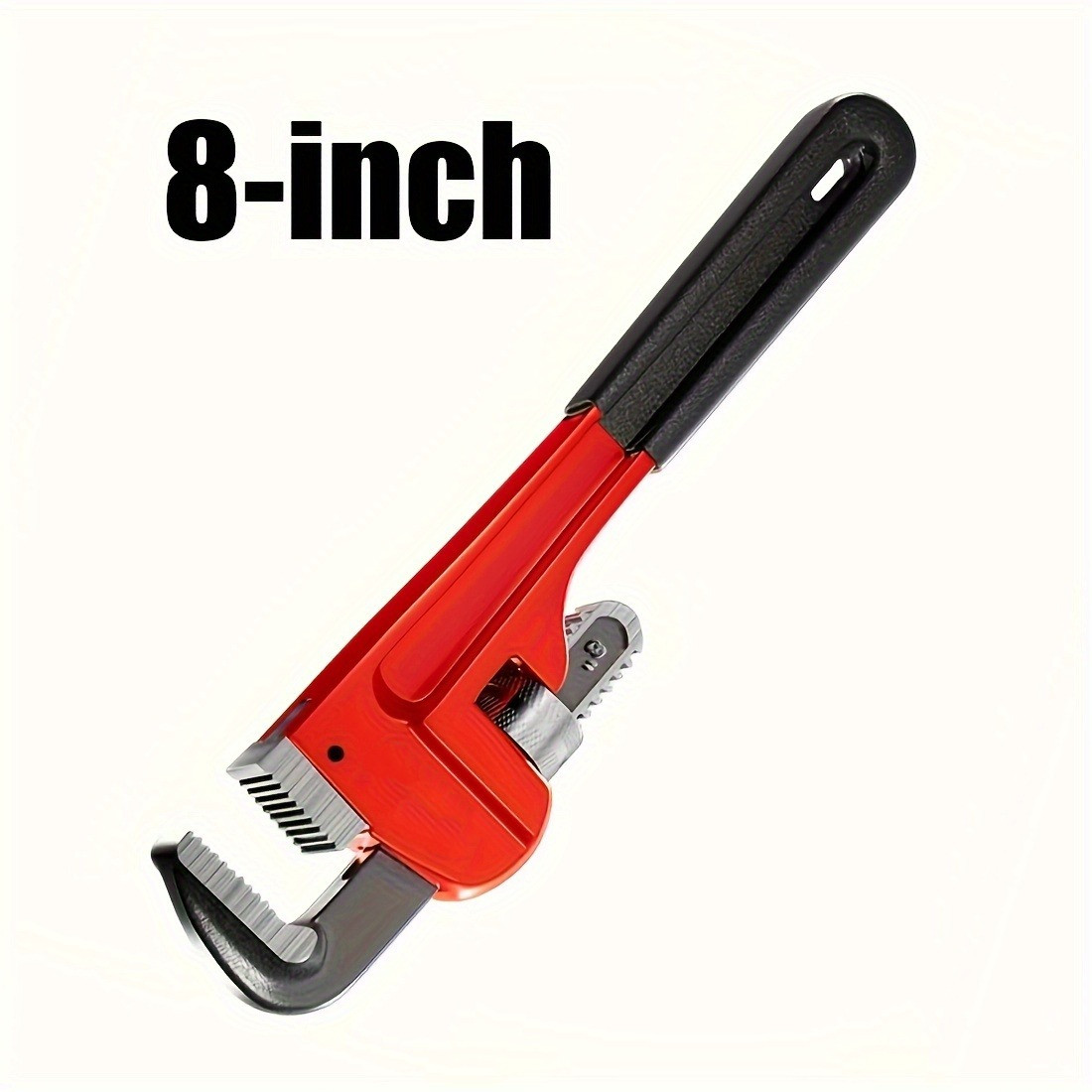 Pipe Wrench Adjustable - 8인치/10인치/12인치 헤비듀티 조절식 직선 파이프 렌치,