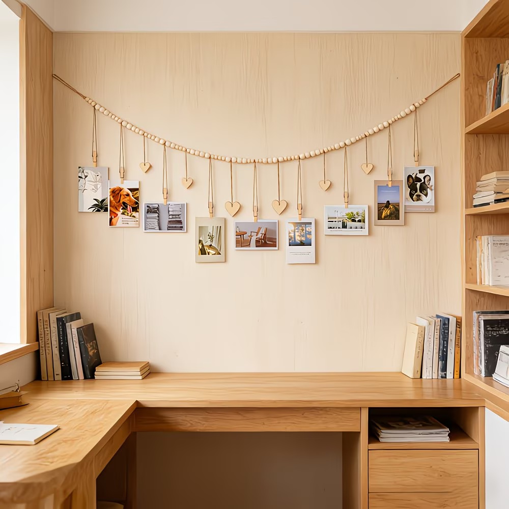 1pc 비즈 스트링 사진 보관 걸이형 디스플레이 클립  - Picture Hanging Strip 리뷰 및 가격