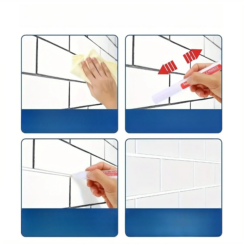 1PC 방수 그라우트 펜 타일 마커 벽 이음새 수리 도 - Tile Grout Repair 리뷰 및 가격