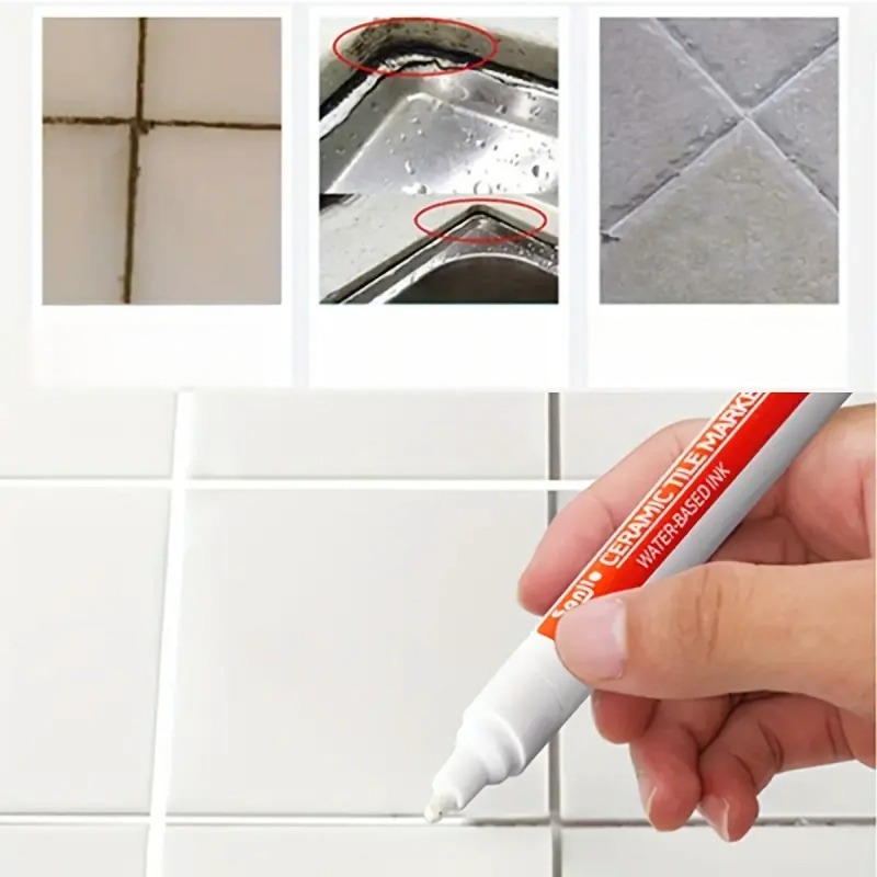 1PC 방수 그라우트 펜 타일 마커 벽 이음새 수리 도 - Tile Grout Repair 리뷰 및 가격