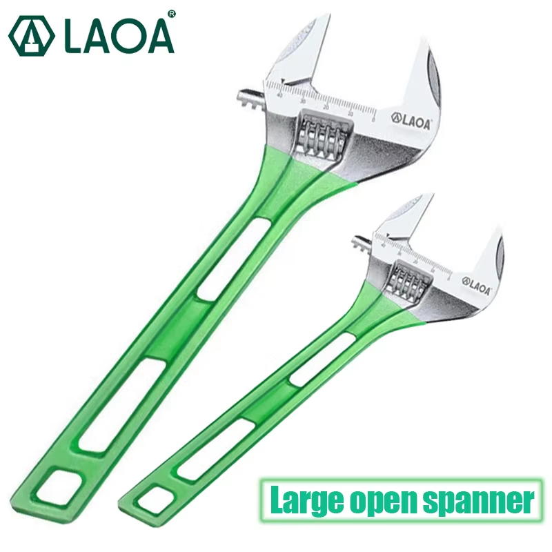 LAOA 짧은 핸들 렌치 조정 가능한 경량 대형 오픈  - Pipe Wrench Adjustable 리뷰 및 가격