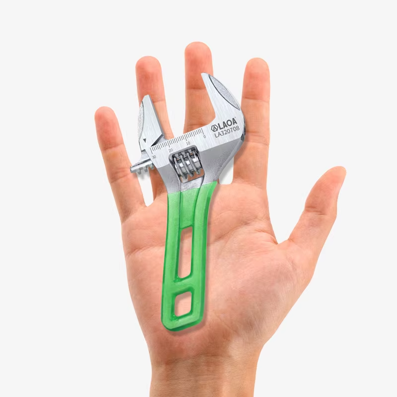 LAOA 짧은 핸들 렌치 조정 가능한 경량 대형 오픈  - Pipe Wrench Adjustable 리뷰 및 가격