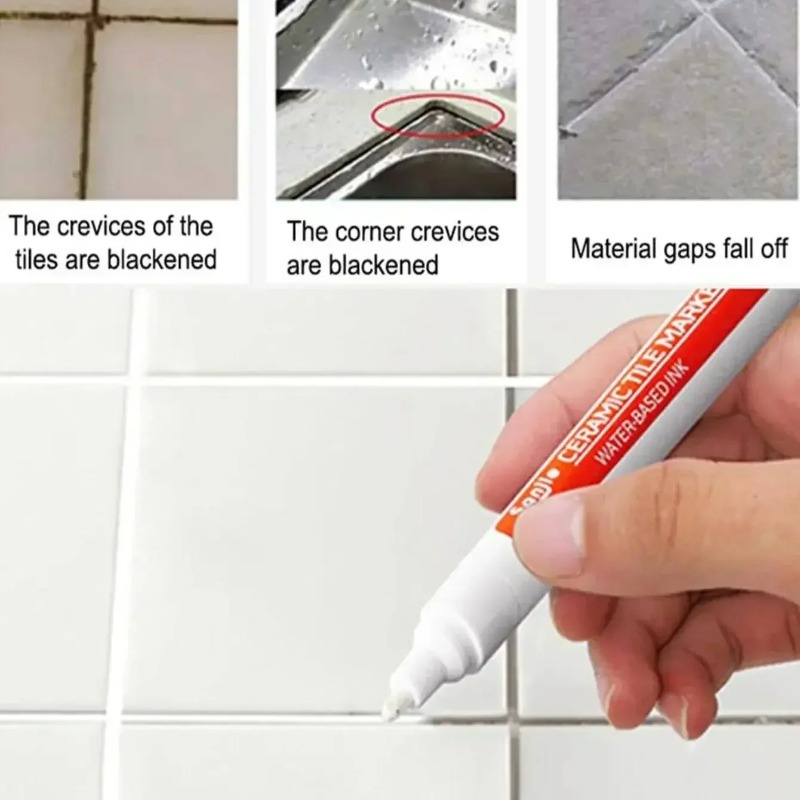 곰팡이 방지 방수 세라믹 타일 그라우트 마커 펜 (주방 - Tile Grout Repair 리뷰 및 가격