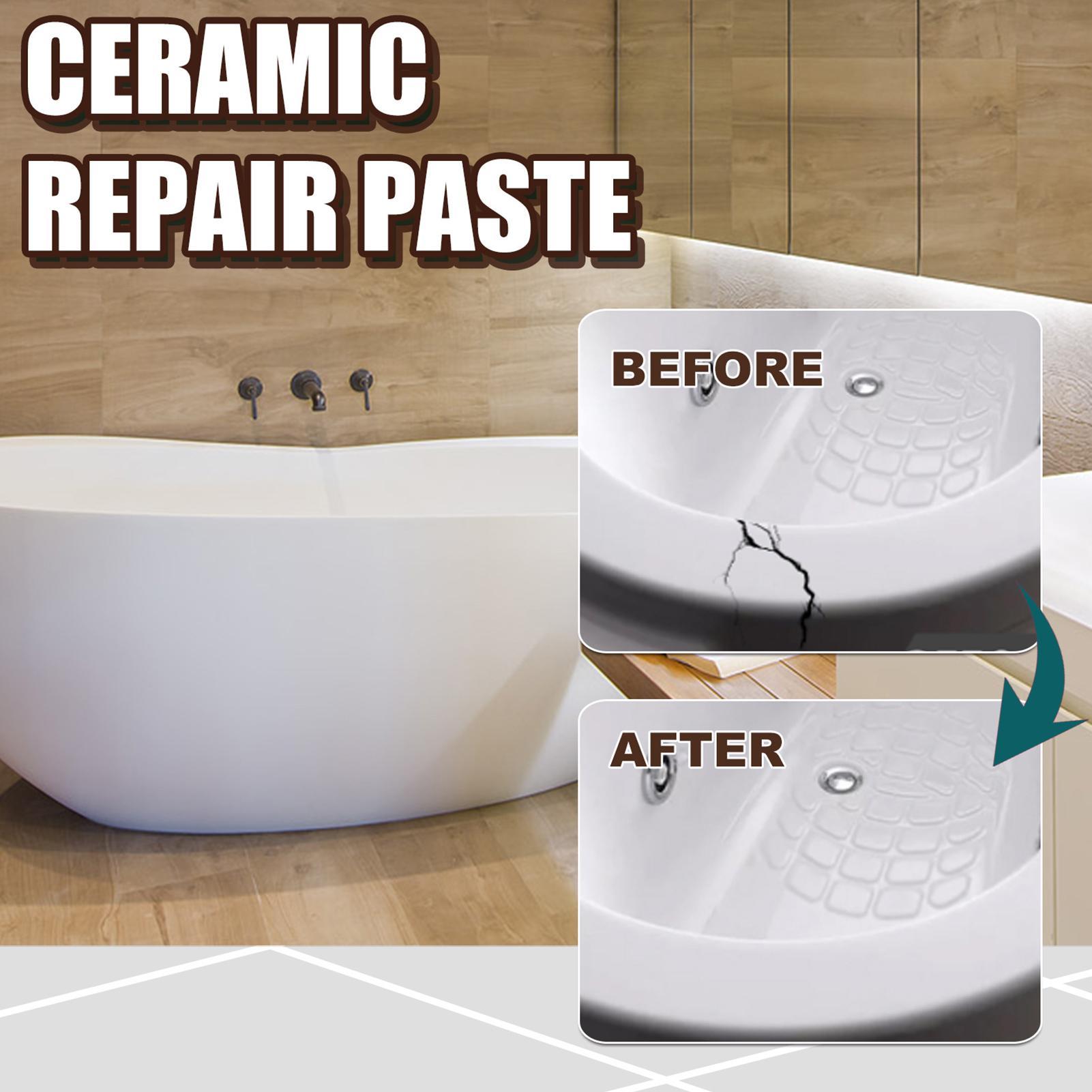 욕조 균열 수리 페이스트 키트 에나멜 도자기 유리섬유  - Tile Grout Repair 리뷰 및 가격