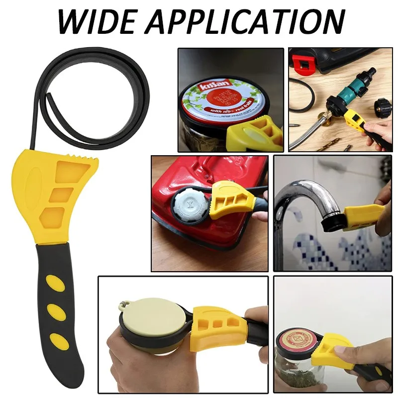 6/8인치 오일 필터 렌치, 스트랩형 오프너, 조절 가 - Pipe Wrench Adjustable 리뷰 및 가격