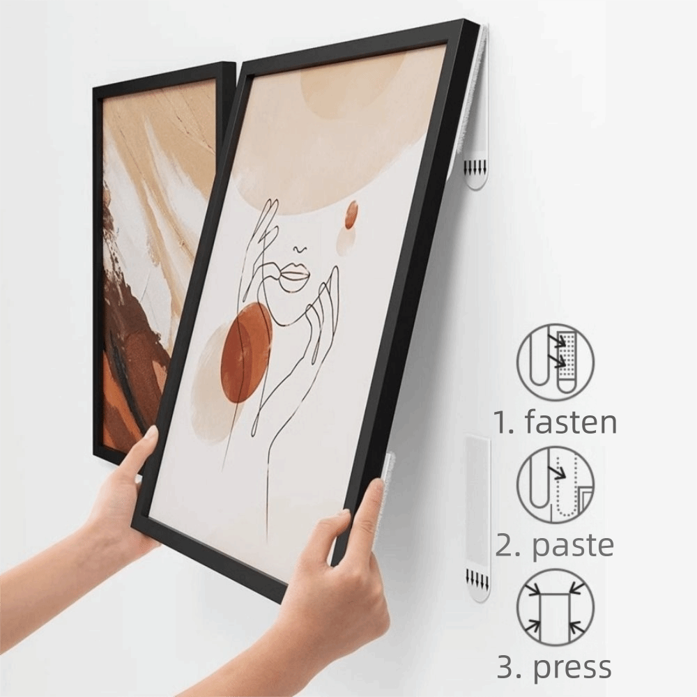 12쌍의 고하중 그림 걸이용 스트립, 흔적 없는 쉽게  - Picture Hanging Strip 리뷰 및 가격