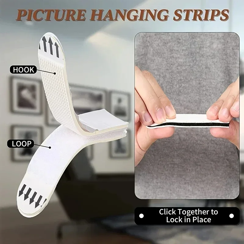 양면 테이프 접착 스트립 걸이형 그림 액자 벽 스티커  - Picture Hanging Strip 리뷰 및 가격